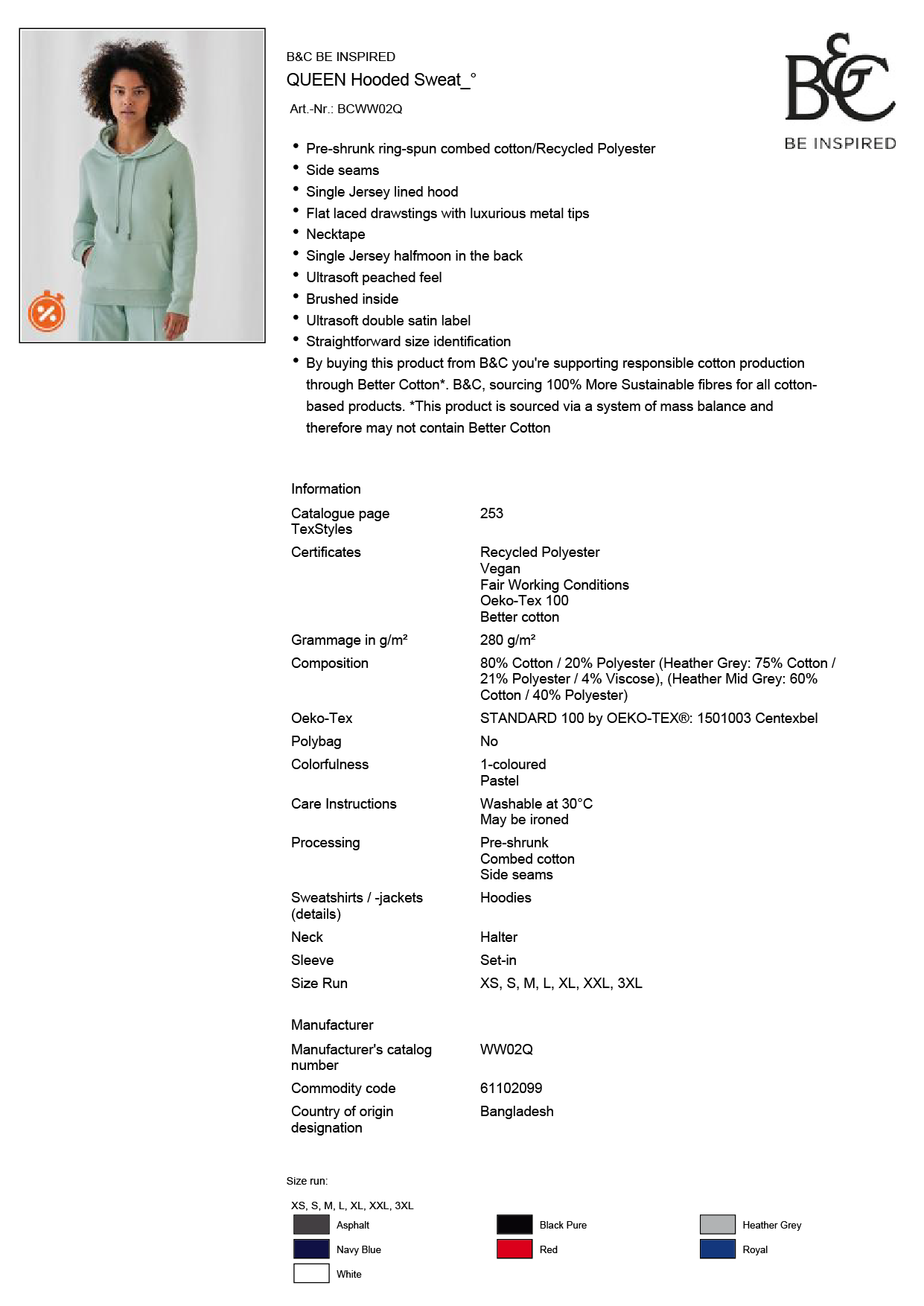 HOODIE "POELER DING"