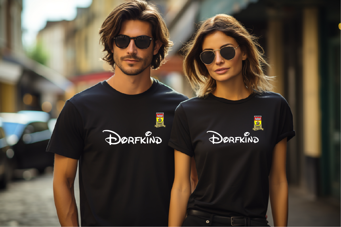 T-Shirt Lady-Fit "Dorfkind" Dorf Mecklenburg 1030 Jahre
