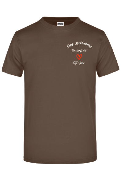 T-Shirt UNIsex "Ein Herz" Dorf Mecklenburg 1030 Jahre