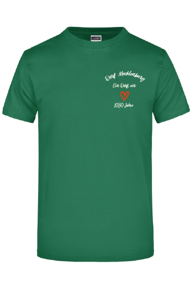 T-Shirt UNIsex "Ein Herz" Dorf Mecklenburg 1030 Jahre
