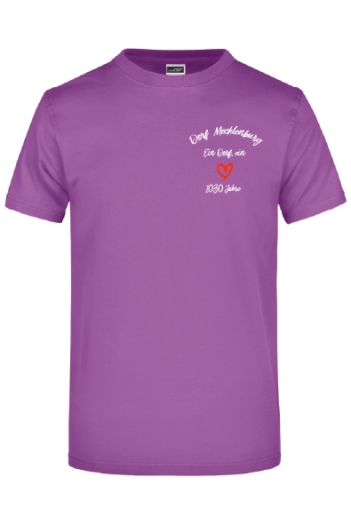 T-Shirt UNIsex "Ein Herz" Dorf Mecklenburg 1030 Jahre