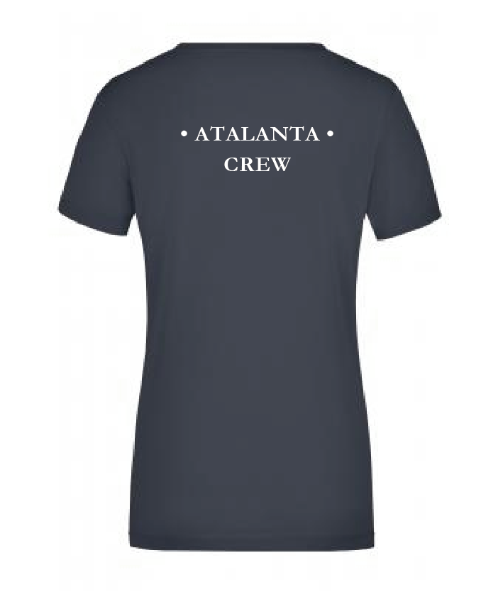 Lady-Crew V-T-Shirt + Name