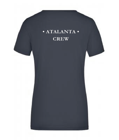Lady-Crew V-T-Shirt + Name