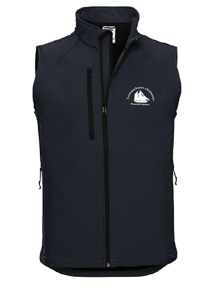 Softshell Weste Unisex + Name
