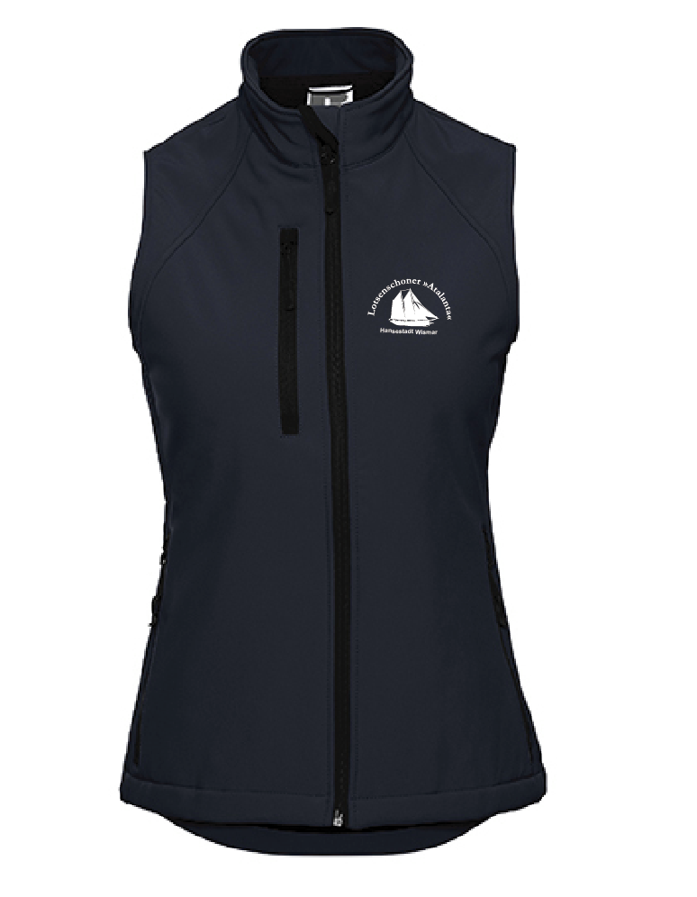 Ladies Softshell Weste + Name