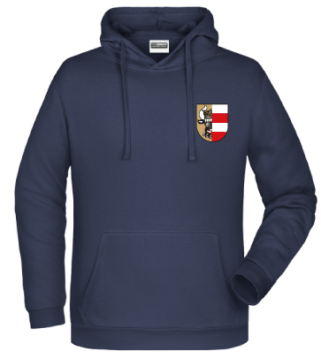 KING Hoodie mit Wismarer Wappen Rückenlogo