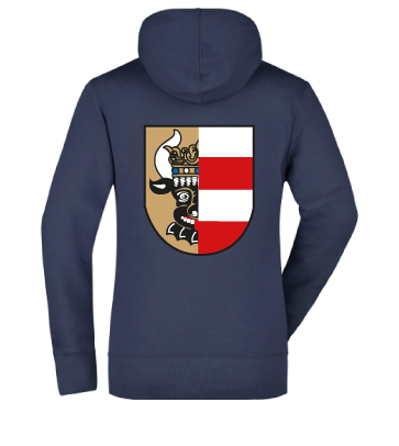 QUEEN Hoodie mit Wismarer Wappen Rückenlogo