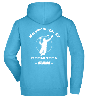 Badminton Fan Hoodie-Jacke